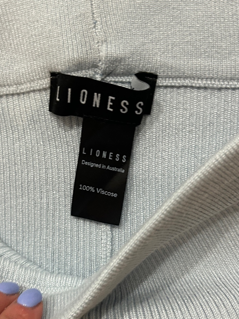 Ivy League Top and bottoms in Soft Blue
LIONESS size XS - Picture 6 of 14